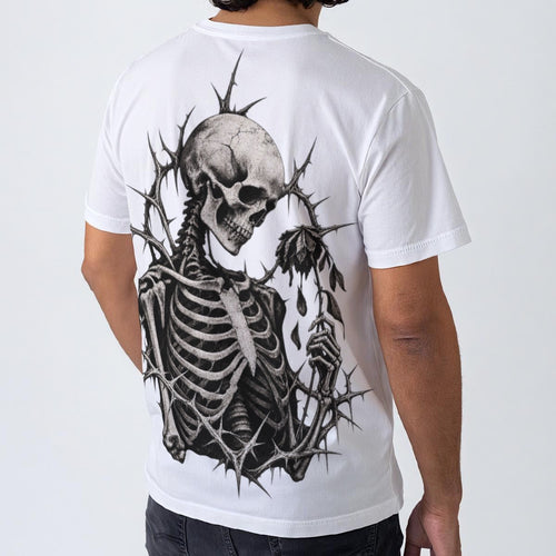 ' BEAUTY DON'T DIE' WHITE TEE