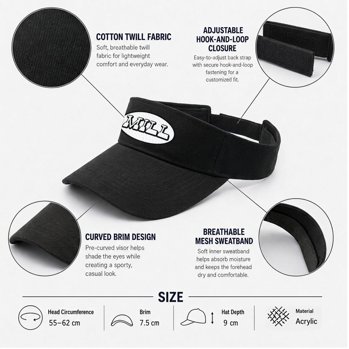 ' MILL ' WORKS VISOR