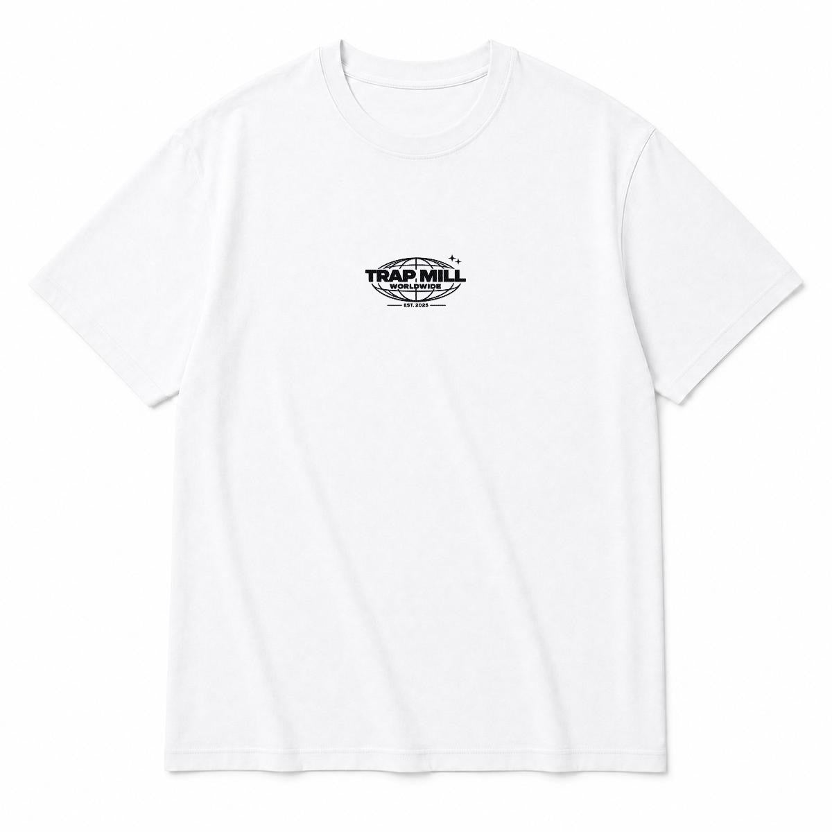 ' TRAP MILL WORLD WIDE' STITCH LOGO